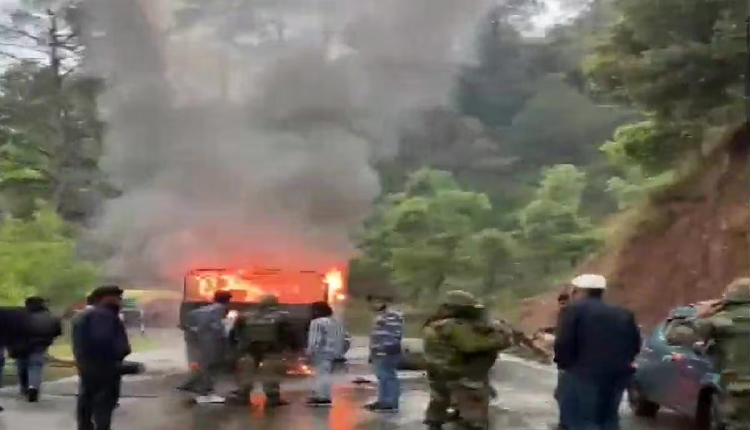 army-truck-fire